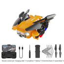 DLI New RC Drone J1 4K Dual Camera FPV WiFi Foldable 360‑Degree Stunts Remote Control Recreational Toy for Kids