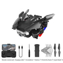 DLI New RC Drone J1 4K Dual Camera FPV WiFi Foldable 360‑Degree Stunts Remote Control Recreational Toy for Kids