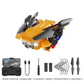 DLI New RC Drone J1 4K Dual Camera FPV WiFi Foldable 360‑Degree Stunts Remote Control Recreational Toy for Kids