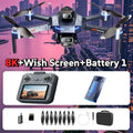 HOT For LSRC GT8 Drone 4K Professional Dual Camera FPV GPS Brushless Motor Optical Flow Hovering Folding Quadcopter 8K RC Dron