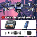 HOT For LSRC GT8 Drone 4K Professional Dual Camera FPV GPS Brushless Motor Optical Flow Hovering Folding Quadcopter 8K RC Dron