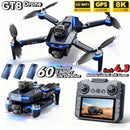 HOT For LSRC GT8 Drone 4K Professional Dual Camera FPV GPS Brushless Motor Optical Flow Hovering Folding Quadcopter 8K RC Dron
