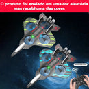 Drone de Batalha 4 Motores com Controle Remoto de Longo Alcance, Resistente a Impactos, Quadricóptero para Competição e Lazer