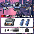 HOT For LSRC GT8 Drone 4K Professional Dual Camera FPV GPS Brushless Motor Optical Flow Hovering Folding Quadcopter 8K RC Dron