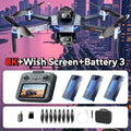 HOT For LSRC GT8 Drone 4K Professional Dual Camera FPV GPS Brushless Motor Optical Flow Hovering Folding Quadcopter 8K RC Dron